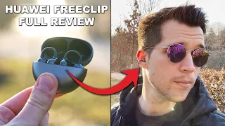 HUAWEI FreeClip Review - The best OpenFit Earbuds 2024!