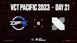 DFM vs. DRX  — VCT Pacific — 리그 플레이 — Week 7 — Day 3