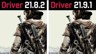 AMD Driver 21.8.2 vs AMD Driver 21.9.1 - Test in 5 Games (RX 580)