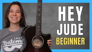 Hey Jude Guitar Lesson for Beginners - 5 Chord Song!