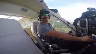 My First Solo Flight | Tecnam P92 Eaglet