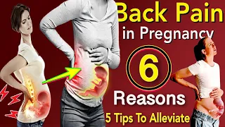 Causes of BACK PAIN in Pregnancy : Do 5 Things To Get Relief | Healthy Pregnancy Tips