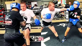 Canelo Alvarez Sparring Ryan Garcia Brother Sean Who Learns A Good Lesson