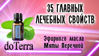 35 главных ЛЕЧЕБНЫХ свойств эфирного масла МЯТЫ ПЕРЕЧНОЙ ОТ doTERRA для ЗДОРОВЬЯ. Мята перечная.