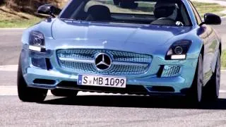 Most Poweful Merc Ever SLS AMG Electric Car 2013 Commercial Mercedes SLS  Carjam TV Car Show HD