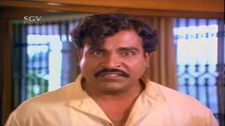 Doddanna Emotional Blackmail to Wife Bharathi | Best Scenes of Nyayakke Shikshe Kannada Movie