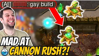 Salty Protoss gets DESTROYED! | Cannon Rush in Grandmaster #50 StarCraft 2