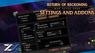 Warhammer Online Settings and Addons I use for Return of Reckoning for better FPS and looks