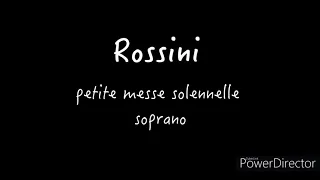 Rossini-Petite Messe-Gloria(Cum Sancto Spiritu)-Soprano