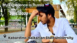 My Experience in Russia 🇷🇺 | Kabardino Balkarian State University| MBBS Russia