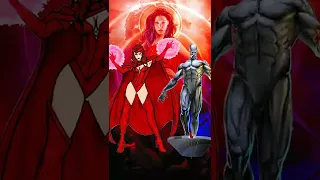 Elder goddess of chaos and order scarlet witch vs Marvel and DC and other cartoon characters #shorts