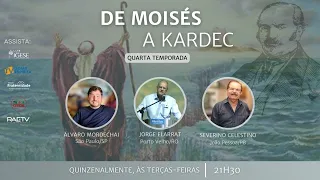 70) De Moisés a Kardec - Livro de Números com Jorge Elarrat, Álvaro Mordechai e Prof. Severino