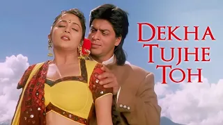 Dekha Tujhe Toh Ho Gayi Diwani | Shahrukh Khan | Madhuri | Kumar Sanu, Alka Yagnik | Love Hit