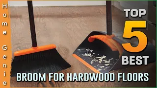 Top 5 Best Brooms for Hardwood Floors [Review 2023] - Rechargeable/Cordless/Stick Brooms for Indoor