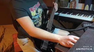 Dream Theater - Another Day (bass cover; two months bass guitar learning progress)