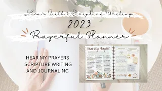 Scripture Writing and Journaling Prompt || Prayerful Planner || Hear My Prayers || May 24, 2023