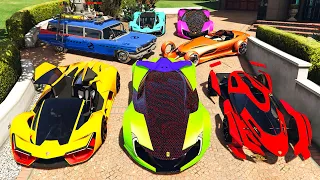 GTA 5 ✪ Stealing LUXURY Cars with Michael ✪ (Real Life Cars #67)