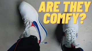 I wore ALL 3 styles Clot Nike Cortez 'Clotez' on feet sizing review