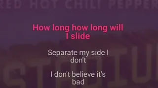 Otherside KARAOKE 🎵 Red Hot Chili Peppers 🎶 Instrumental with lyrics 🎼 BEST VERSION 🎤