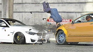 GTA 5 - Realistic Car Crashes Compilation (Real Life Damage + Cars Mod)