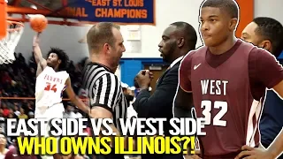 Belleville West Remains UNDEFEATED!! EJ Liddell DOMINATES 2nd Half!!!