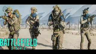 Egypt Massive Firefight (Conquest Large) Battlefield 2042 - 4K