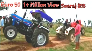 Powertrac uero 50 vs swraj 855 demo tochen Tod mukabla