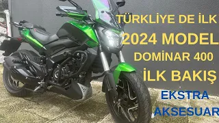 BAJAJ Dominar 400 UG 2024 MODEL TÜRKİYE DE İLK! İNCELEME SÜRÜŞ #bajaj #dominar400 #motovlog #dominar