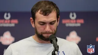 Andrew Luck's FULL Retirement Press Conference | NFL News