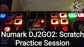 Numark DJ2GO2: Scratch Practice Session
