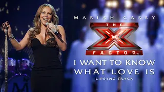 Mariah Carey - I Want to Know What Love Is (The X Factor UK 2009 Lipsync Track)