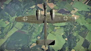 Best WWII Frontline Bomber | Panther D & Ju 288C CAS Gameplay (War Thunder)