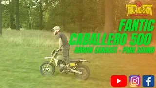 Fantic Caballero 500 Arrow Exhaust - pure Sound