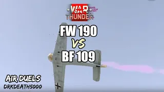 War Thunder [PS4][DS4][RB] "FW190 vs 109 duels"