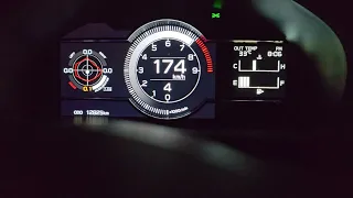 2022 BRZ acceleration from 120 km/h (top speed electronically limited)