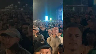 What 80,000 metal heads leaving MetLife Stadium after Metallica looks like