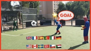 Messi vs Ronaldo! Spiderman vs Captain America!