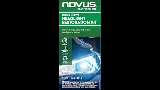 How to Restore Headlights with Clear in Five Instructions | NOVUS Plastic Polish