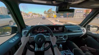 Mercedes G63 AMG POV Drive | It wasn’t always this ballistic.