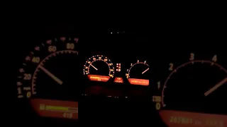 BMW 745Li V8 E65 E66 Kickdown Acceleration