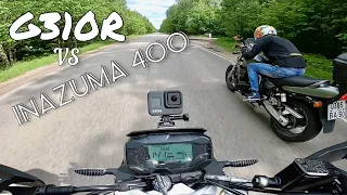 Фитнес Байк и послевкусие про BMW G310R R Top speed vs Suzuki Inazuma 400