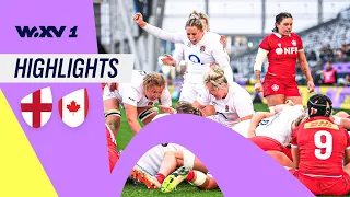 Atkin-Davies grabs FOUR as Red Roses blossom | England v Canada | WXV1 Highlights