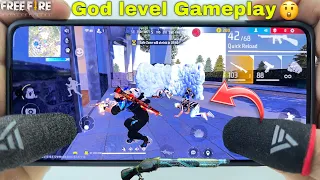 Poco x6 pro 5g free fire full map gameplay onetap headshot 2 finger handcam dimensity 8300 ultra cpu