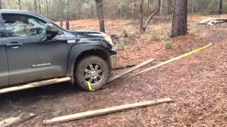 Get unstuck without a winch