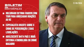 Bolsonaro faz tour para arrecadar doações ao RS; Adolescente m4t4 pais: entenda cronologia do crime