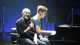 Phil Collins and son Nicholas singing You Know What I Mean 10/19/18 Columbus, Ohio