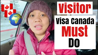 VISITOR VISA CANADA MUST DO |questions from subscribers and my answers |sarah buyucan