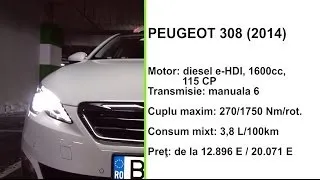 Peugeot 308 1.6 e-HDI 2014 (www.buhnici.ro)