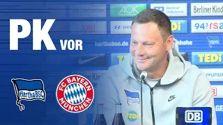 PK VOR BAYERN - Dardai- Preetz - Hertha BSC - Berlin - 2018 #hahohe