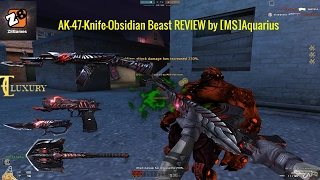 Crossfire NA: AK-47-Knife-Obsidian Beast| Hero Mode X